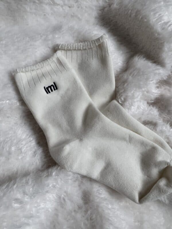 Skarpety PRESENT ecru