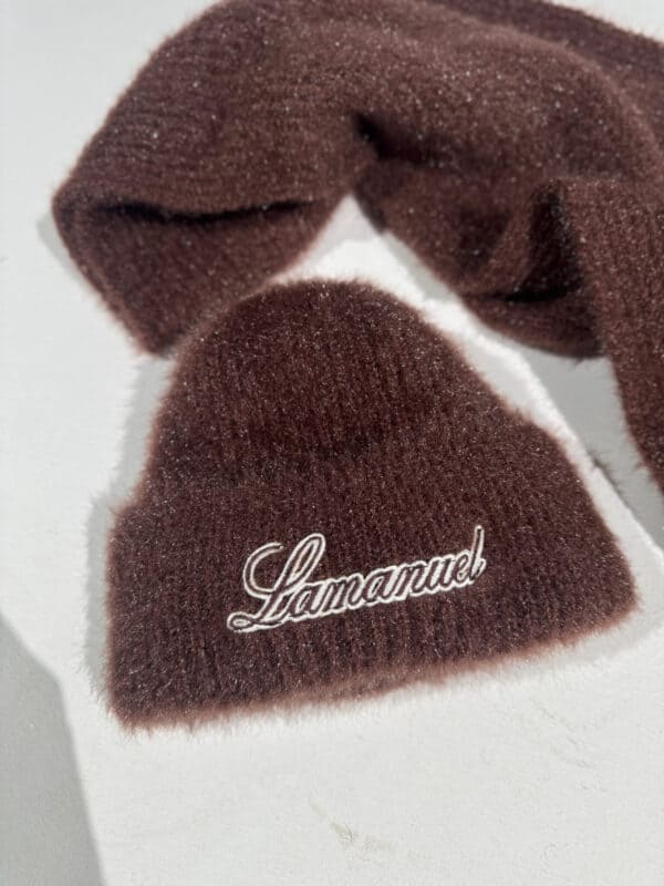 Czapka SNOWY czekolada