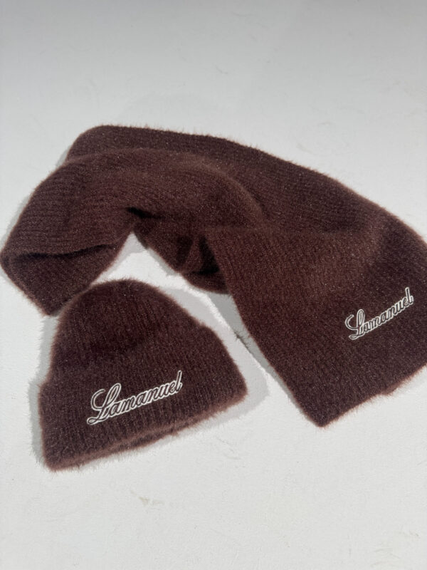 Czapka SNOWY czekolada