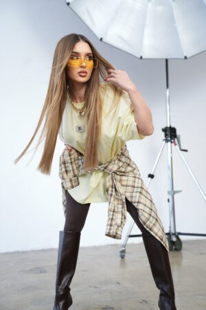 T-Shirt damski BG Only | masełko T-Shirt damski BG Only | masełko