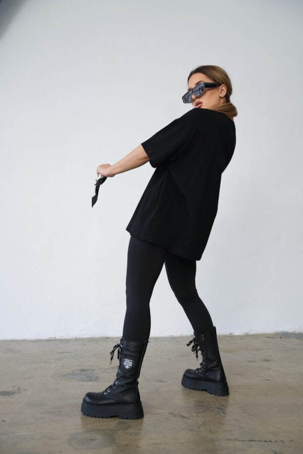 T-Shirt damski BG Only | czarny