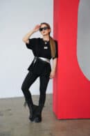 T-Shirt damski BG Only | czarny