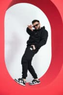 Dres męski BG Jetlag | czarny