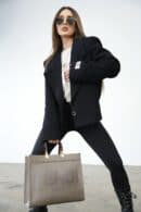 Marynarka damska BG Tiffany | czarny Marynarka damska BG Tiffany | czarny