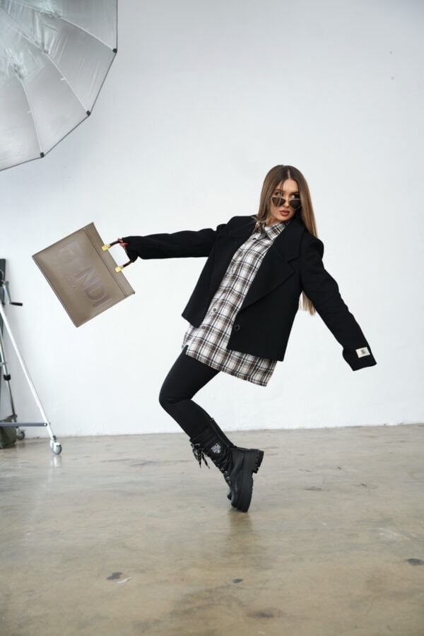 Marynarka damska BG Tiffany | czarny Marynarka damska BG Tiffany | czarny