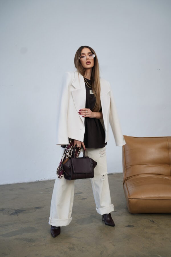 Marynarka damska BG Tiffany | kokos Marynarka damska BG Tiffany | kokos