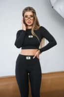 Legginsy damskie BG Tyla | czarny