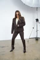 Marynarka damska BG Tiffany | gorzka czekolada