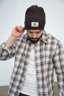 Czapka BG Fuel | gorzka czekolada