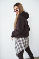Bluza damska BG Bebe | gorzka czekolada Bluza damska BG Bebe | gorzka czekolada