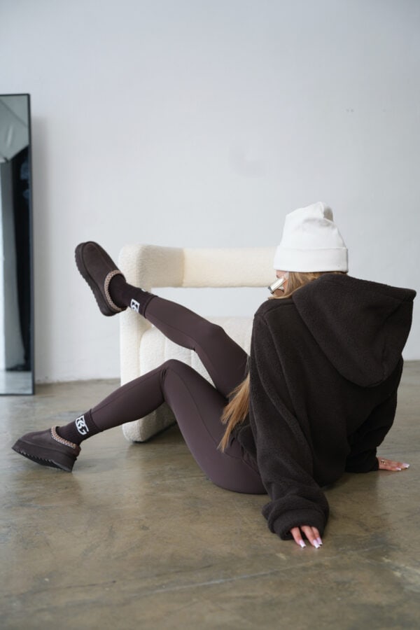 Bluza damska BG West | gorzka czekolada Bluza damska BG West | gorzka czekolada