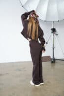 Komplet dresowy damski BG Neris | gorzka czekolada Komplet dresowy damski BG Neris | gorzka czekolada