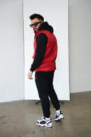 Kamizelka męska BG Kioto | czerwony Kamizelka męska BG Kioto | czerwony