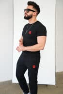 T-Shirt męski BG Klaus | czarny