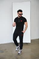 T-Shirt męski BG Klaus | czarny