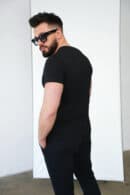 T-Shirt męski BG Klaus | czarny