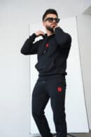 Bluza męska BG Hop | czarny Bluza męska BG Hop | czarny