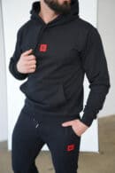 Bluza męska BG Hop | czarny Bluza męska BG Hop | czarny