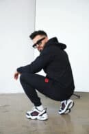 Bluza męska BG Hop | czarny Bluza męska BG Hop | czarny