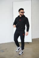 Bluza męska BG Hop | czarny Bluza męska BG Hop | czarny