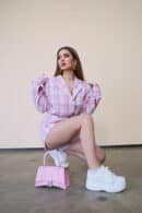 Komplet damski BG France | róż