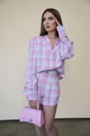 Komplet damski BG France | róż