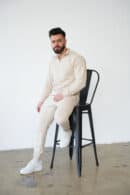 Bluza męska BG Berlin | jasny beż Bluza męska BG Berlin | jasny beż