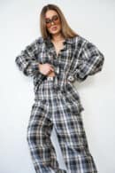 Spodnie damskie BG Friday | czarny-beż