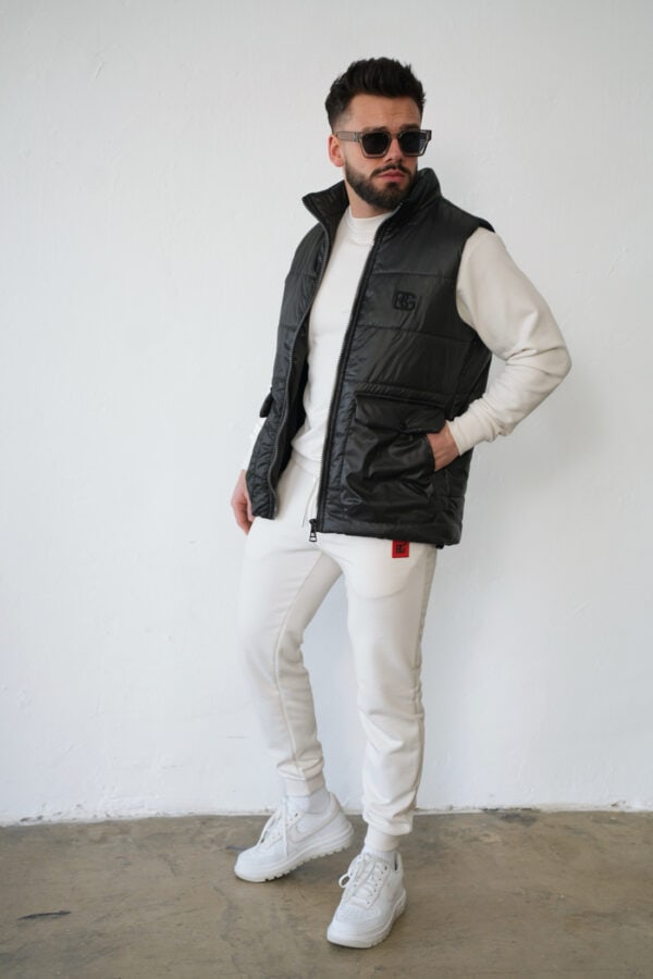 Kamizelka męska BG Kioto | czarny