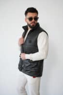 Kamizelka męska BG Kioto | czarny