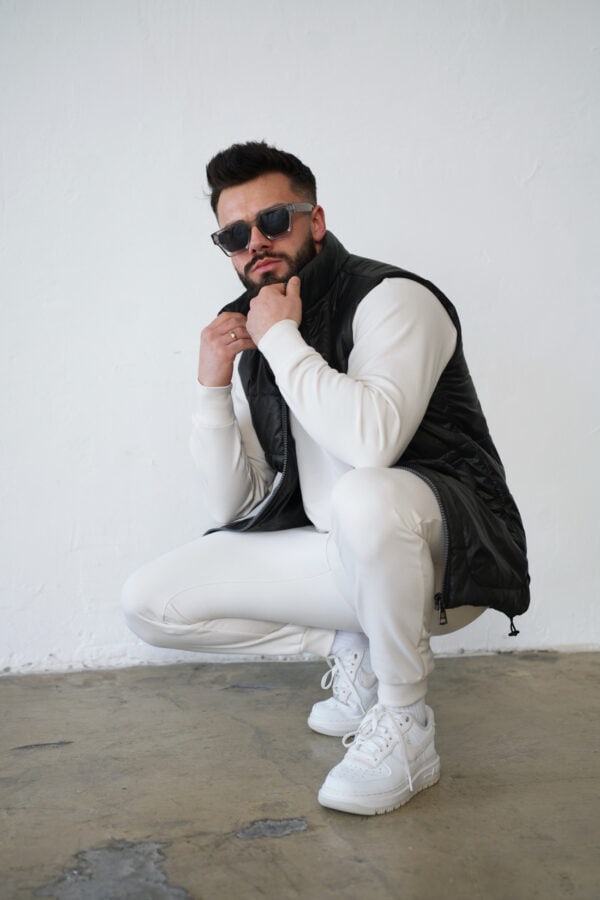 Kamizelka męska BG Kioto | czarny