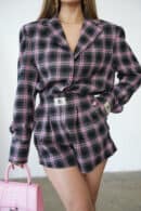 Komplet damski BG France | czarny-róż Komplet damski BG France | czarny-róż