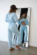 Spodnie damskie BG Brand | błękit