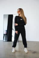 T-Shirt longsleeve damski BG Aria | czarny T-Shirt longsleeve damski BG Aria | czarny