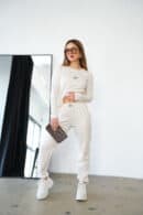 T-Shirt longsleeve damski BG Aria | kokos