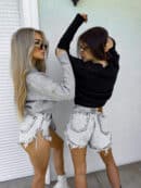 Bomberka MOHAIR - czarna Bomberka MOHAIR - czarna