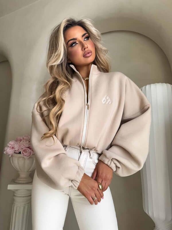 Bluza BESTIE - beżowa