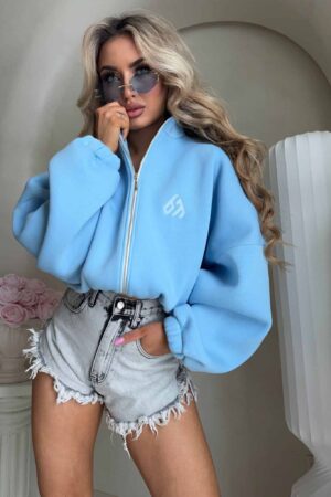Bluza BESTIE - baby blue