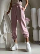 Spodnie dresowe CLASSIC - pudrowy róż Spodnie dresowe CLASSIC - pudrowy róż