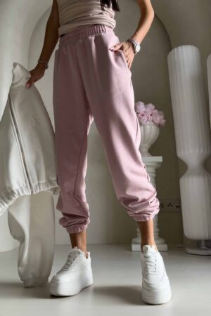 Spodnie dresowe CLASSIC - pudrowy róż Spodnie dresowe CLASSIC - pudrowy róż