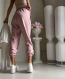 Spodnie dresowe CLASSIC - pudrowy róż Spodnie dresowe CLASSIC - pudrowy róż
