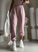 Spodnie dresowe CLASSIC - pudrowy róż Spodnie dresowe CLASSIC - pudrowy róż