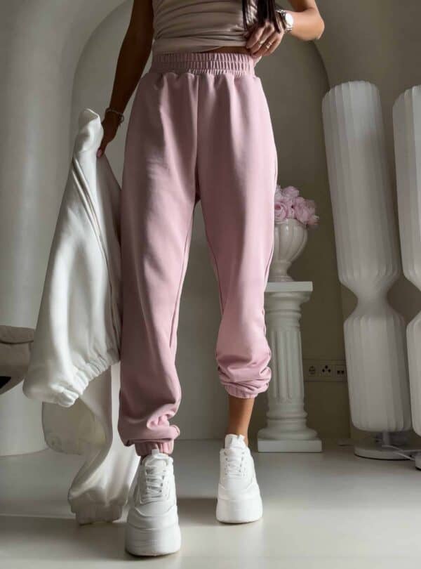 Spodnie dresowe CLASSIC - pudrowy róż Spodnie dresowe CLASSIC - pudrowy róż