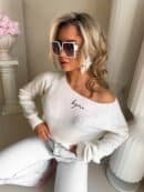 Sweter HERMES – ecru Sweter HERMES – ecru