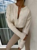 Bomberka MOHAIR - jasny beż Bomberka MOHAIR - jasny beż