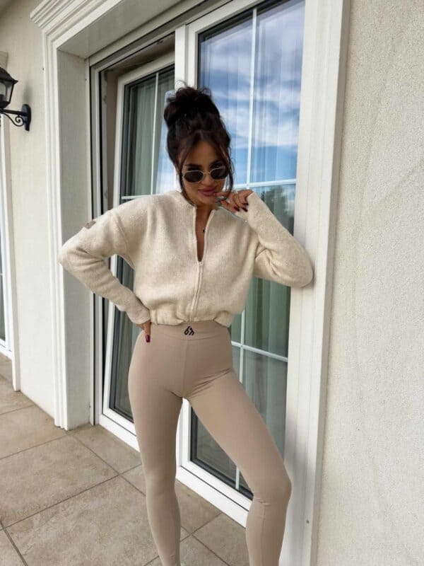 Bomberka MOHAIR - jasny beż Bomberka MOHAIR - jasny beż