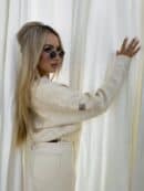 Bomberka MOHAIR - jasny beż Bomberka MOHAIR - jasny beż