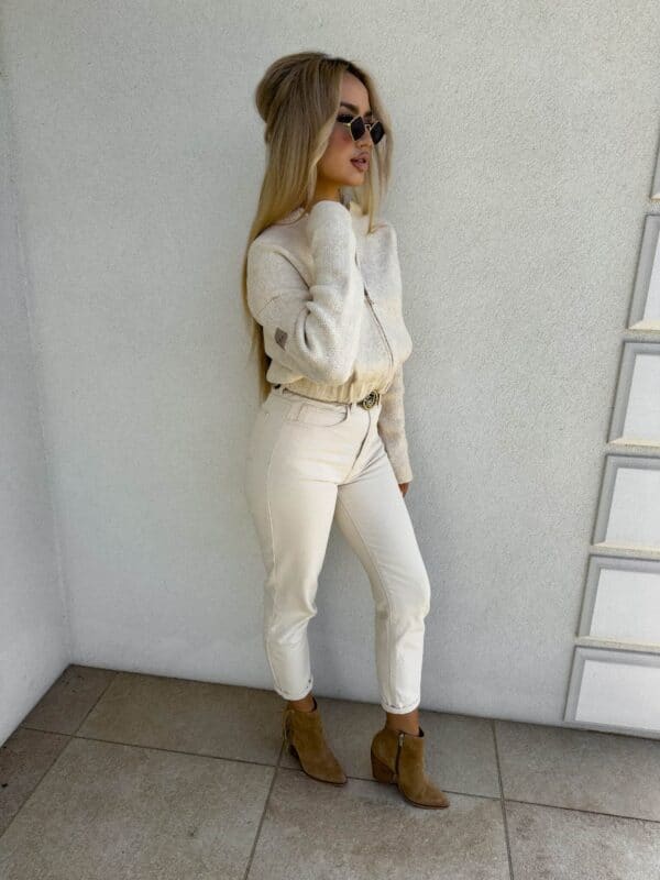 Bomberka MOHAIR - jasny beż Bomberka MOHAIR - jasny beż