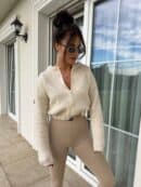 Bomberka MOHAIR - jasny beż Bomberka MOHAIR - jasny beż