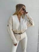 Bomberka MOHAIR - jasny beż Bomberka MOHAIR - jasny beż